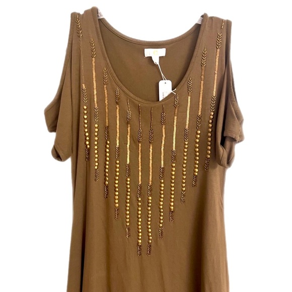 Cache Country style mini dress, sequin, Small size - Picture 4 of 7